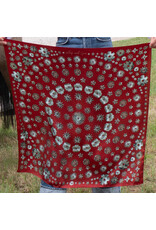 Fringe Scarves Fringe Whip and Spur Red Shorty