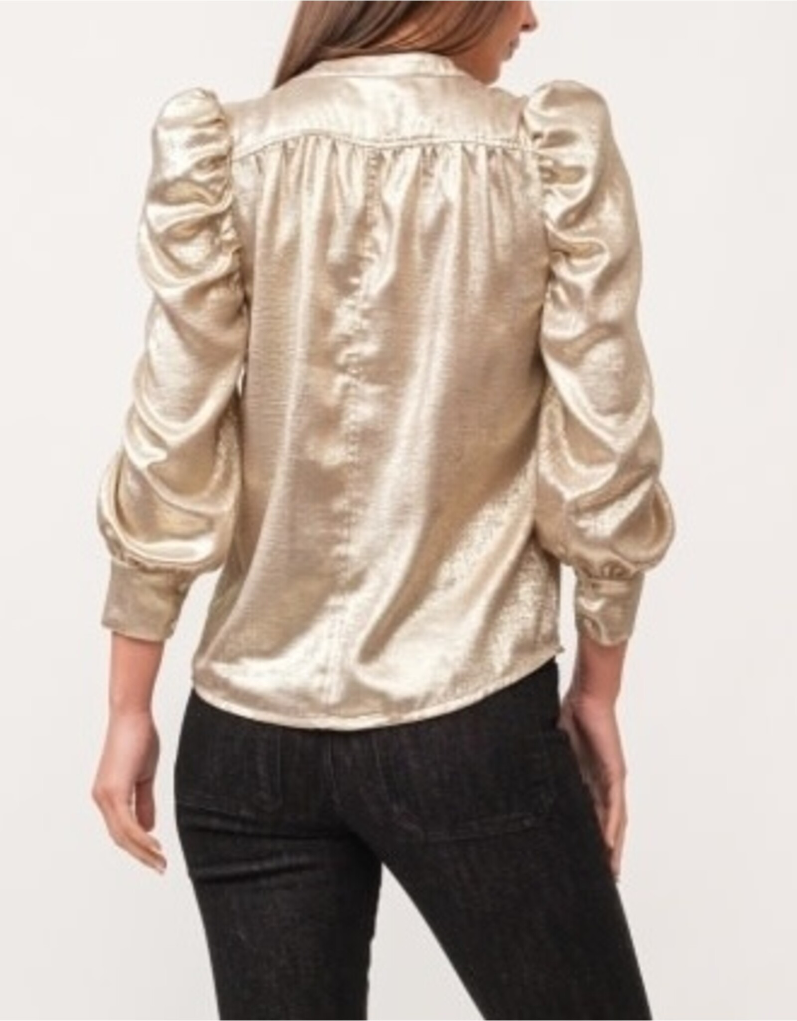 Dear John Denim Dear John Rowan Hidden Placket 3/4 Sleeve Classic Fit Shirt