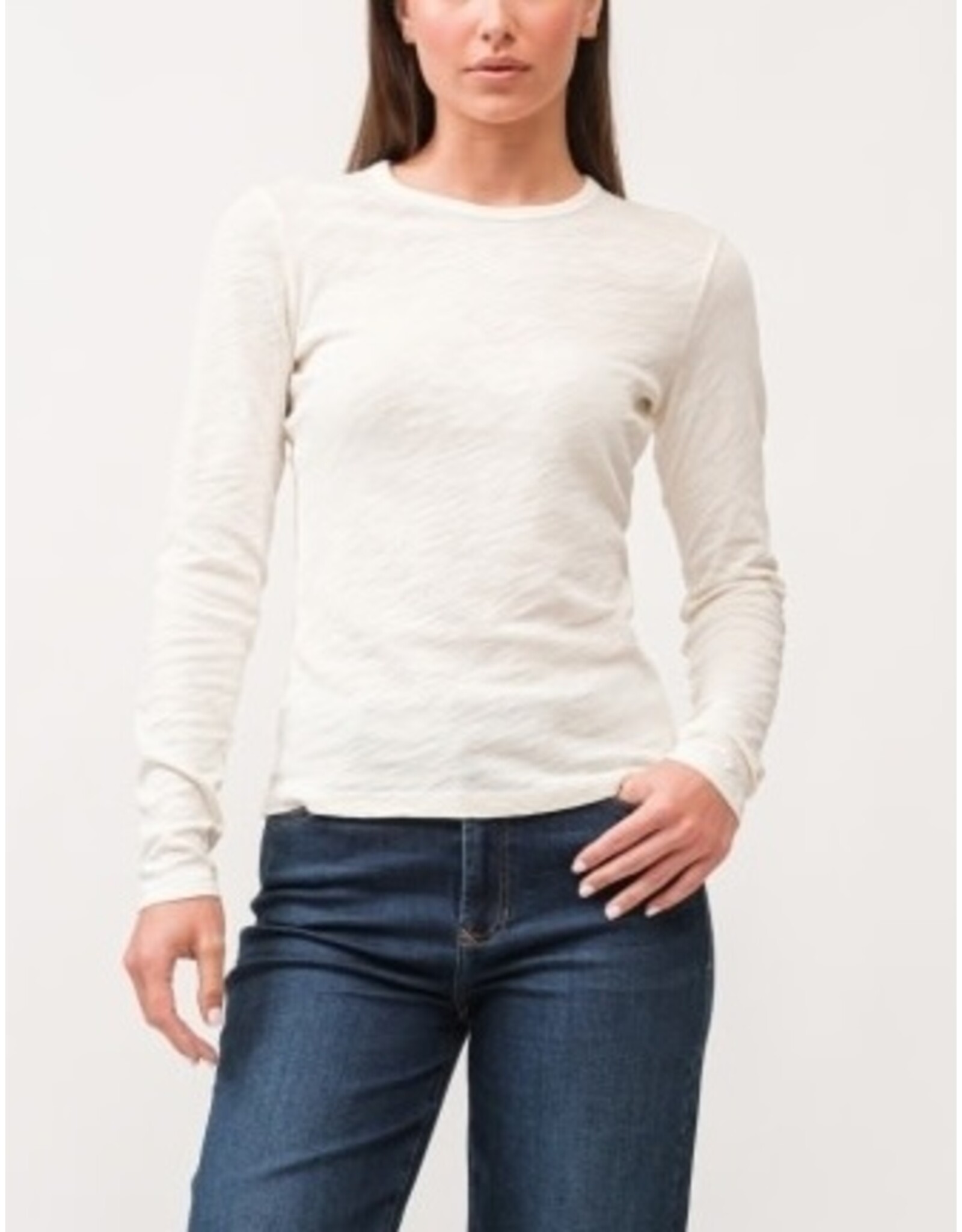 Dear John Denim Dear John Nina Long Sleeve Tee Antique White