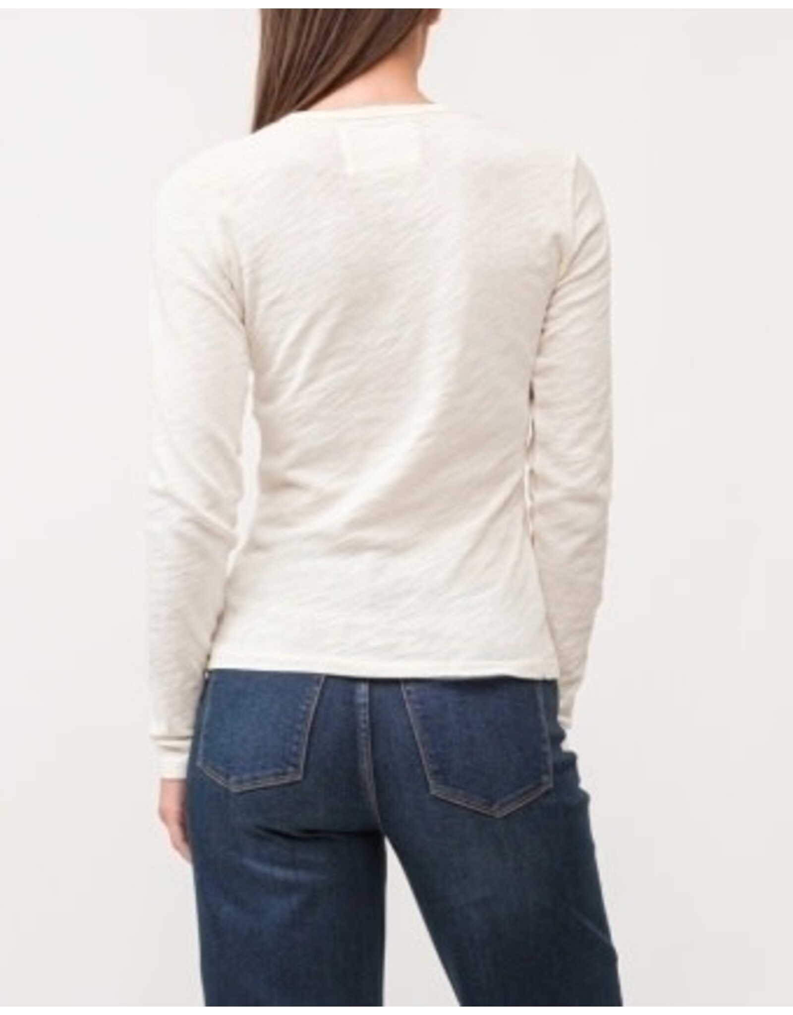 Dear John Denim Dear John Nina Long Sleeve Tee Antique White