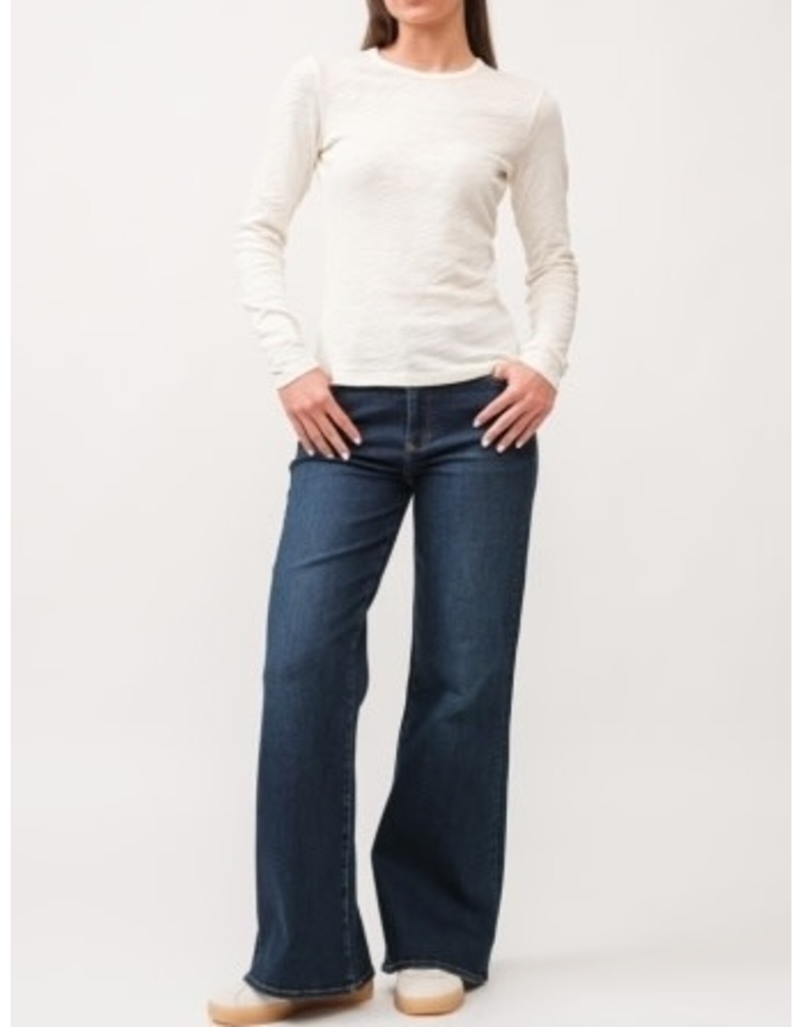 Dear John Denim Dear John Nina Long Sleeve Tee Antique White