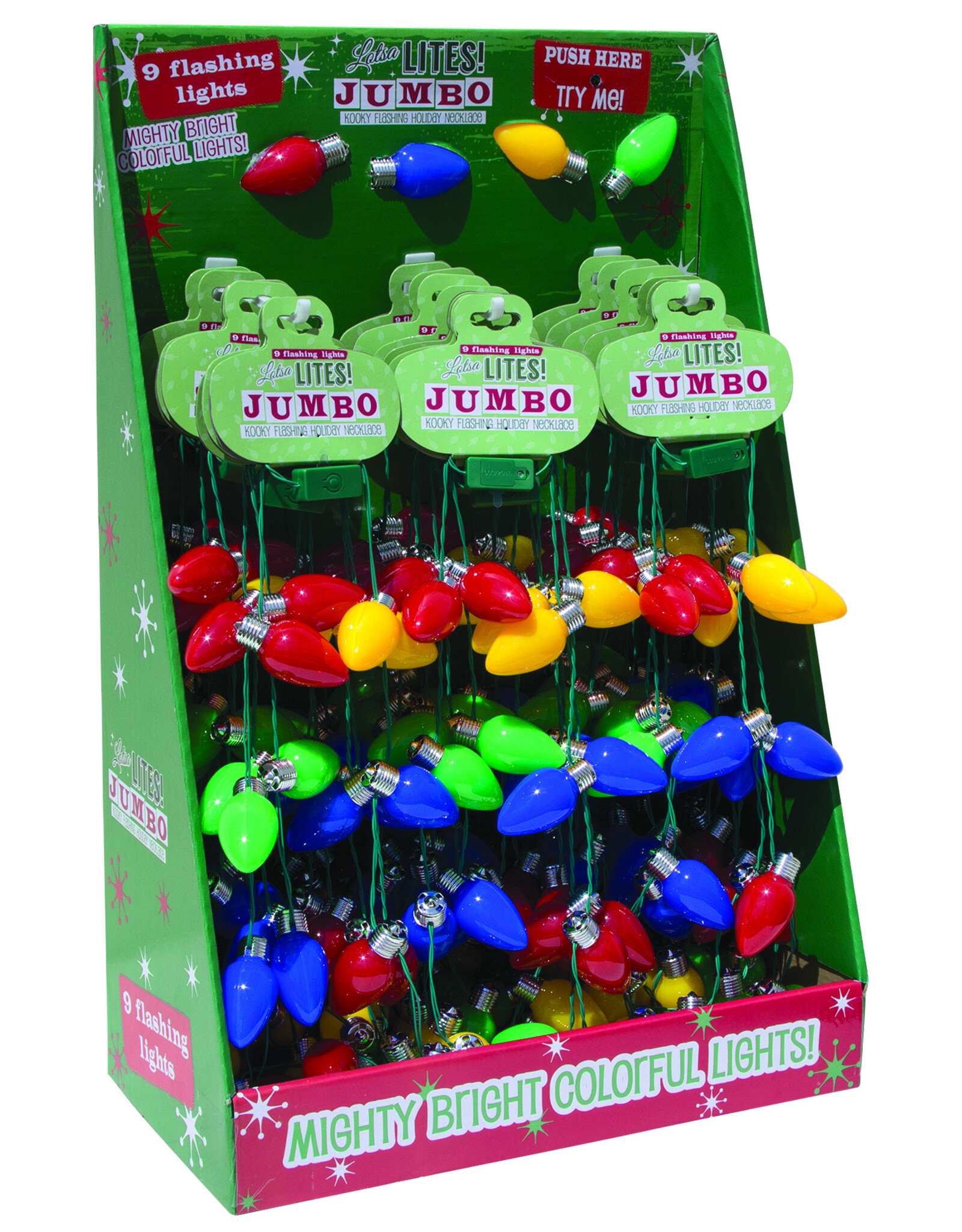 Jumbo Lotsa Lights Flashing Necklace