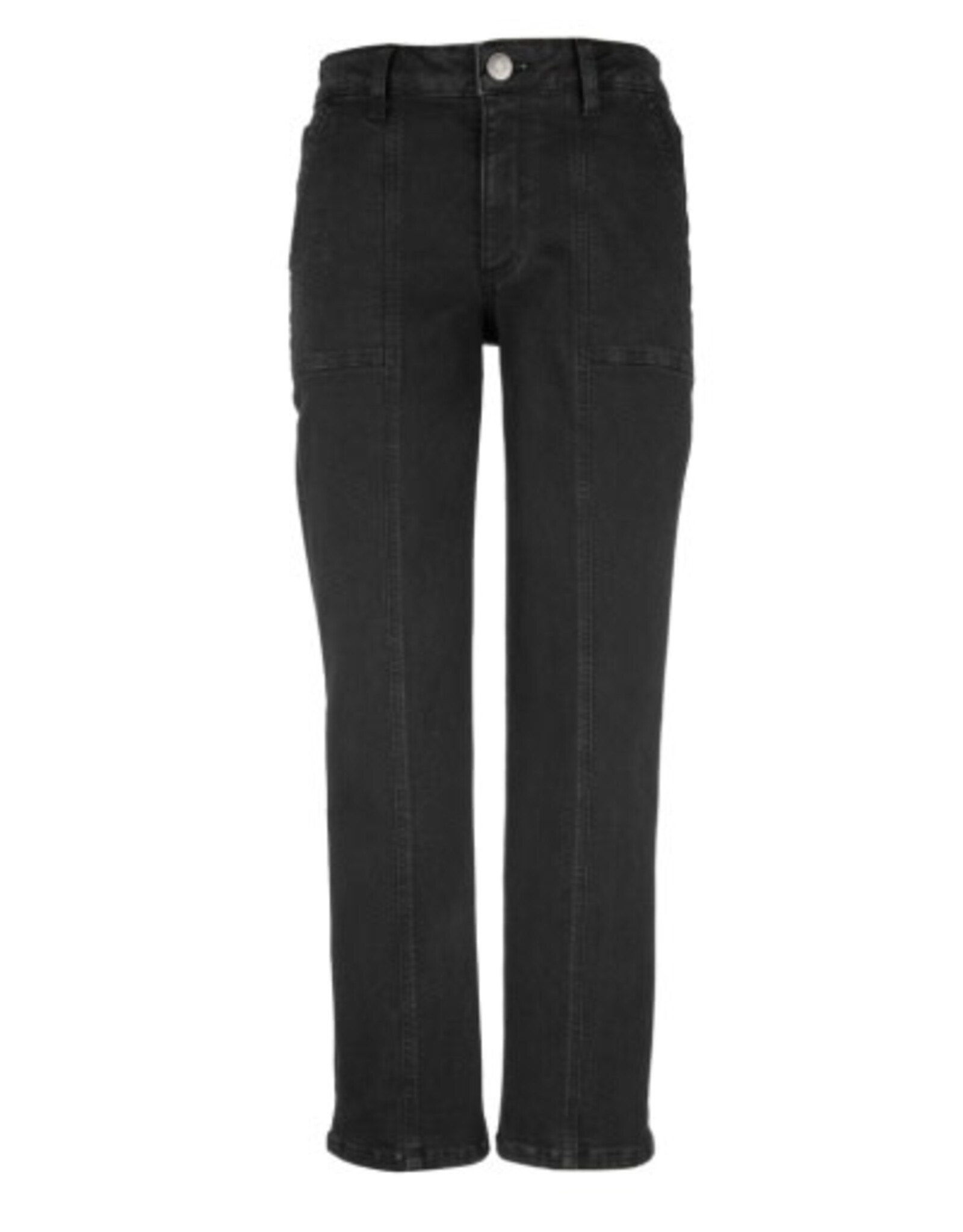 Kut from the Kloth / STS Blue KUT Reese High Rise Ankle Straight Leg Pork Pockets Marine