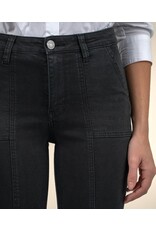 Kut from the Kloth / STS Blue KUT Reese High Rise Ankle Straight Leg Pork Pockets Marine