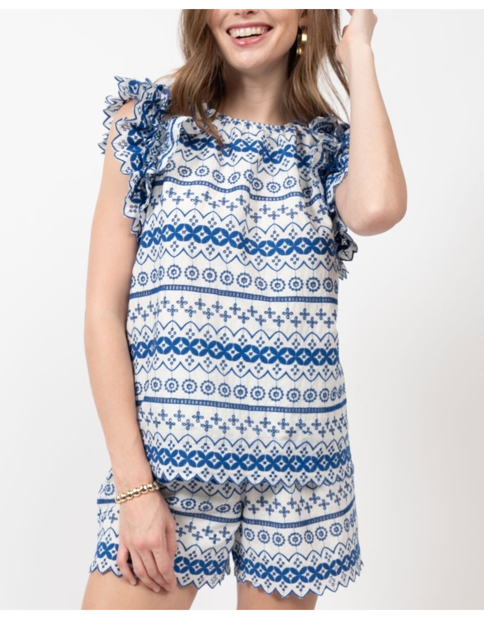 Ivy Jane Ivy Jane Eyelet Top