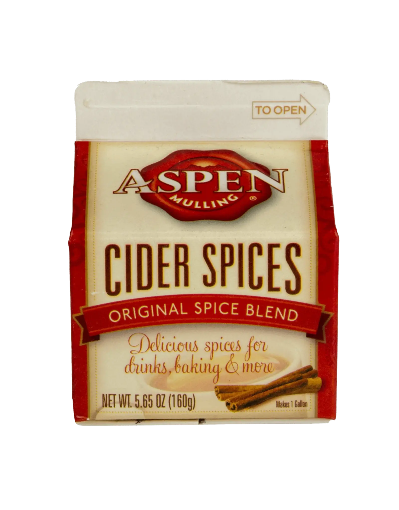Aspen Mulling Cider Spices, Original Blend, 5.65-Ounce Carton