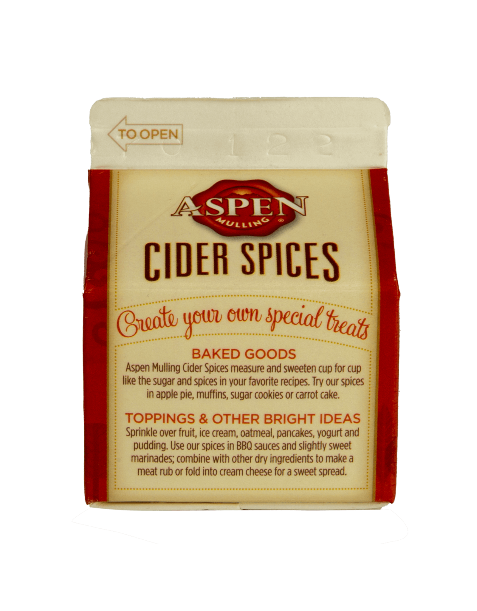 Aspen Mulling Cider Spices, Original Blend, 5.65-Ounce Carton