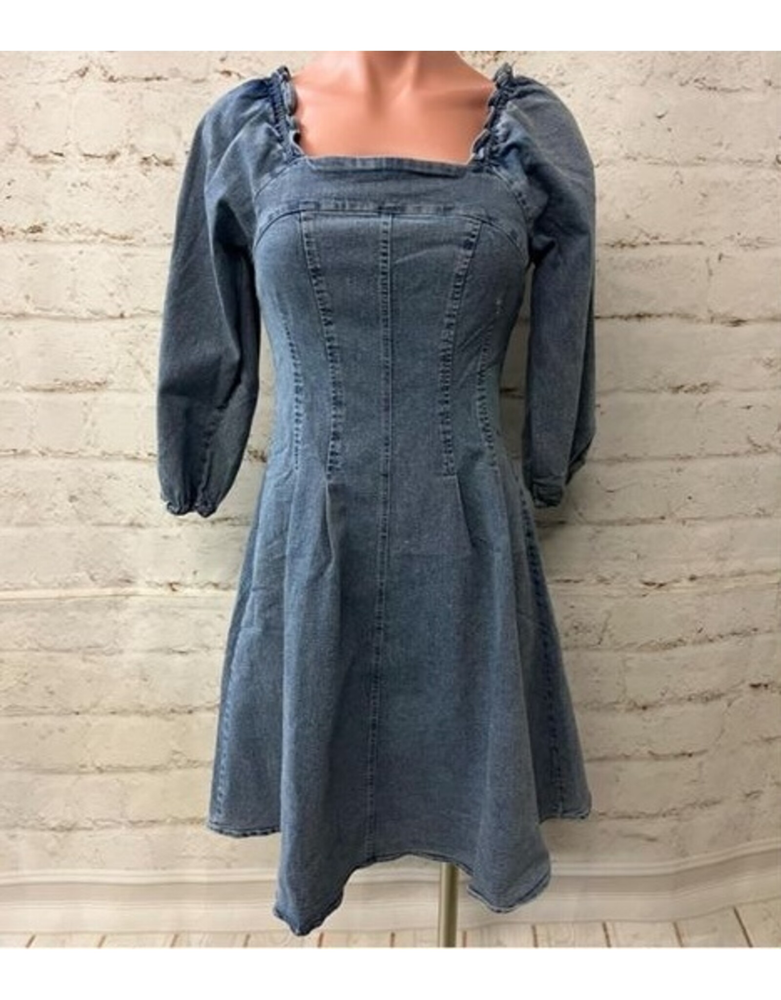 Blue B Helena A Line Denim Dress