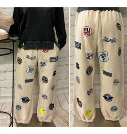 Kaitlyn Patches Jogger Pants