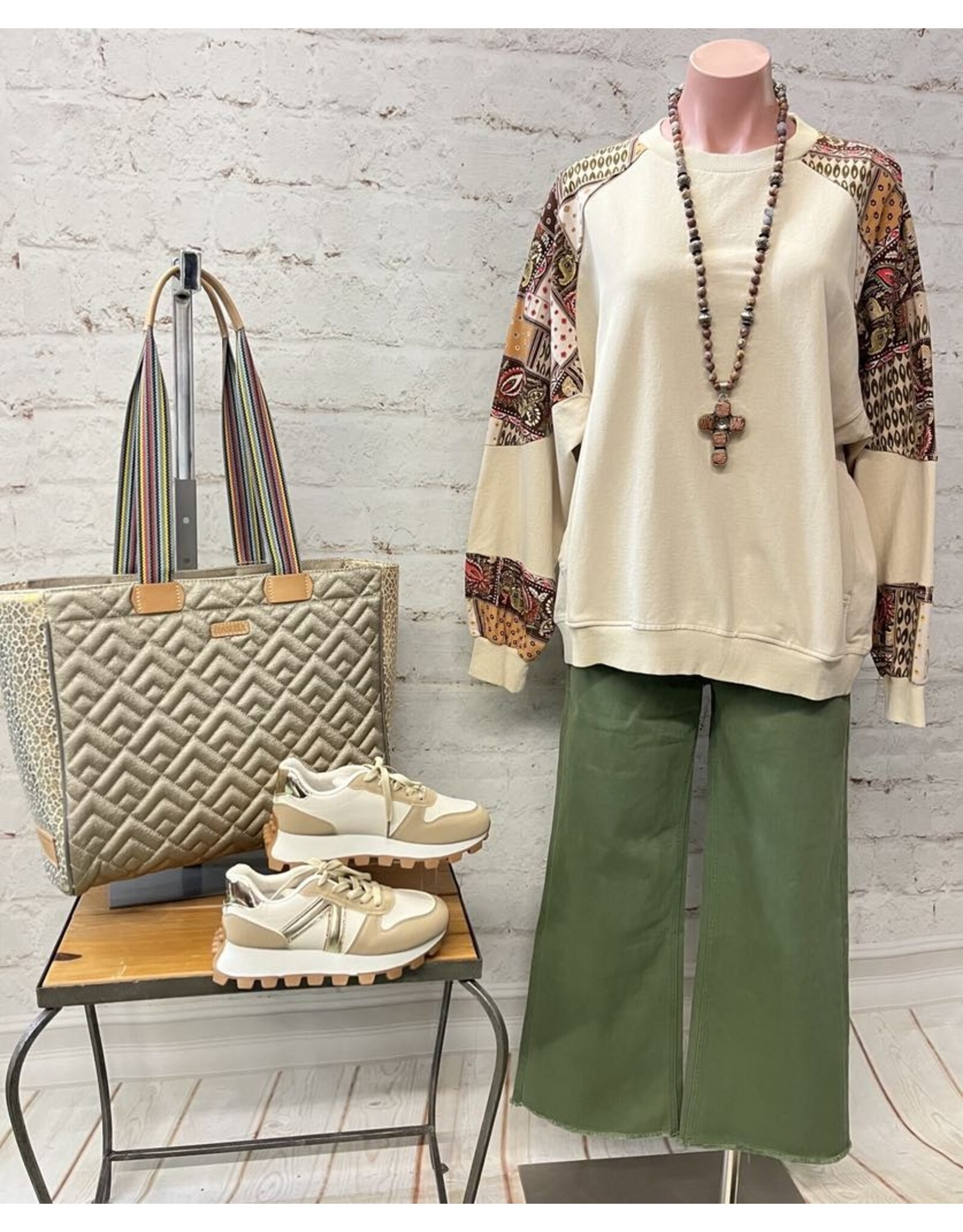 Jacqueline Terry Knit Pullover
