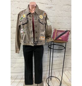 Blue B Hannah Western Patch Denim Jacket