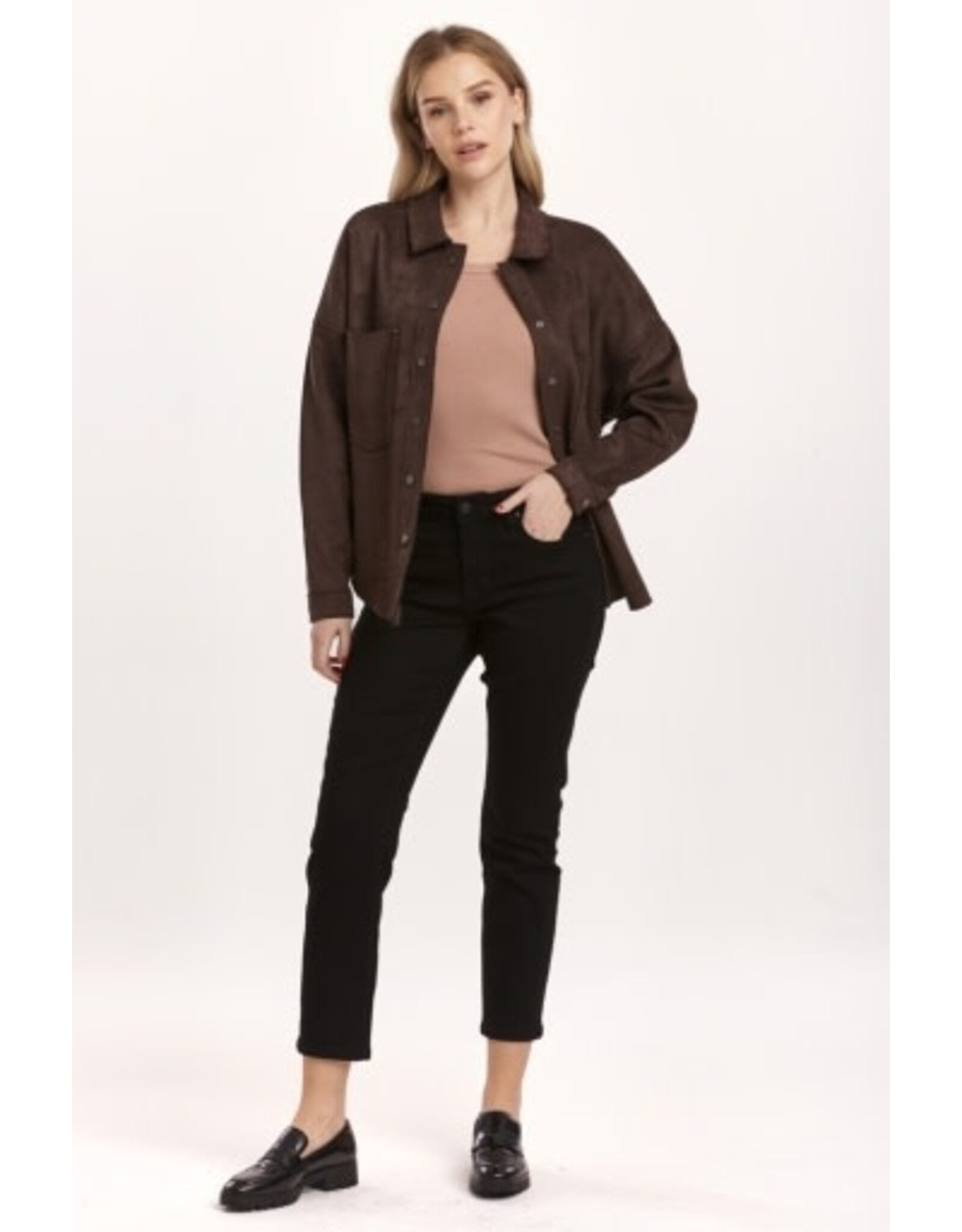 Dear John Denim Dear John Gina Suede Shirt Jacket