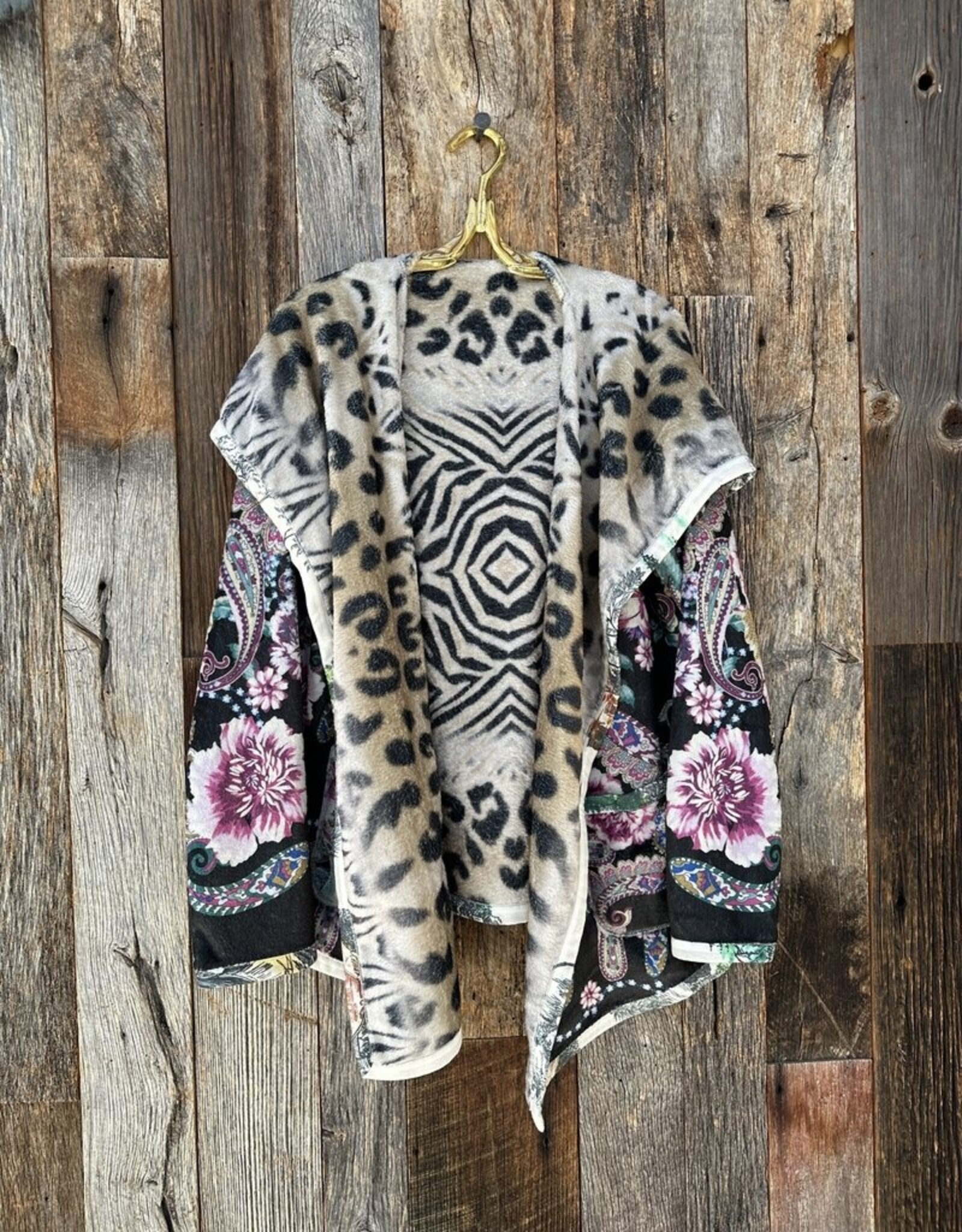Johnny Was Johnny Was Joan Sherpa Jacket Reversible Camino Serra