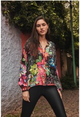Johnny Was Johnny Was Audrey Oversized Blouse Starry Night