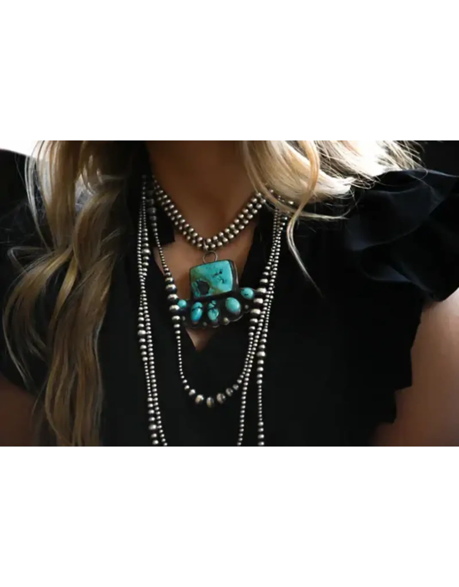Horse Money Turquoise Oak Grove Statement Pendant