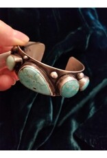 Horse Money Turquoise Ranger Cuff