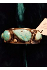 Horse Money Turquoise Ranger Cuff