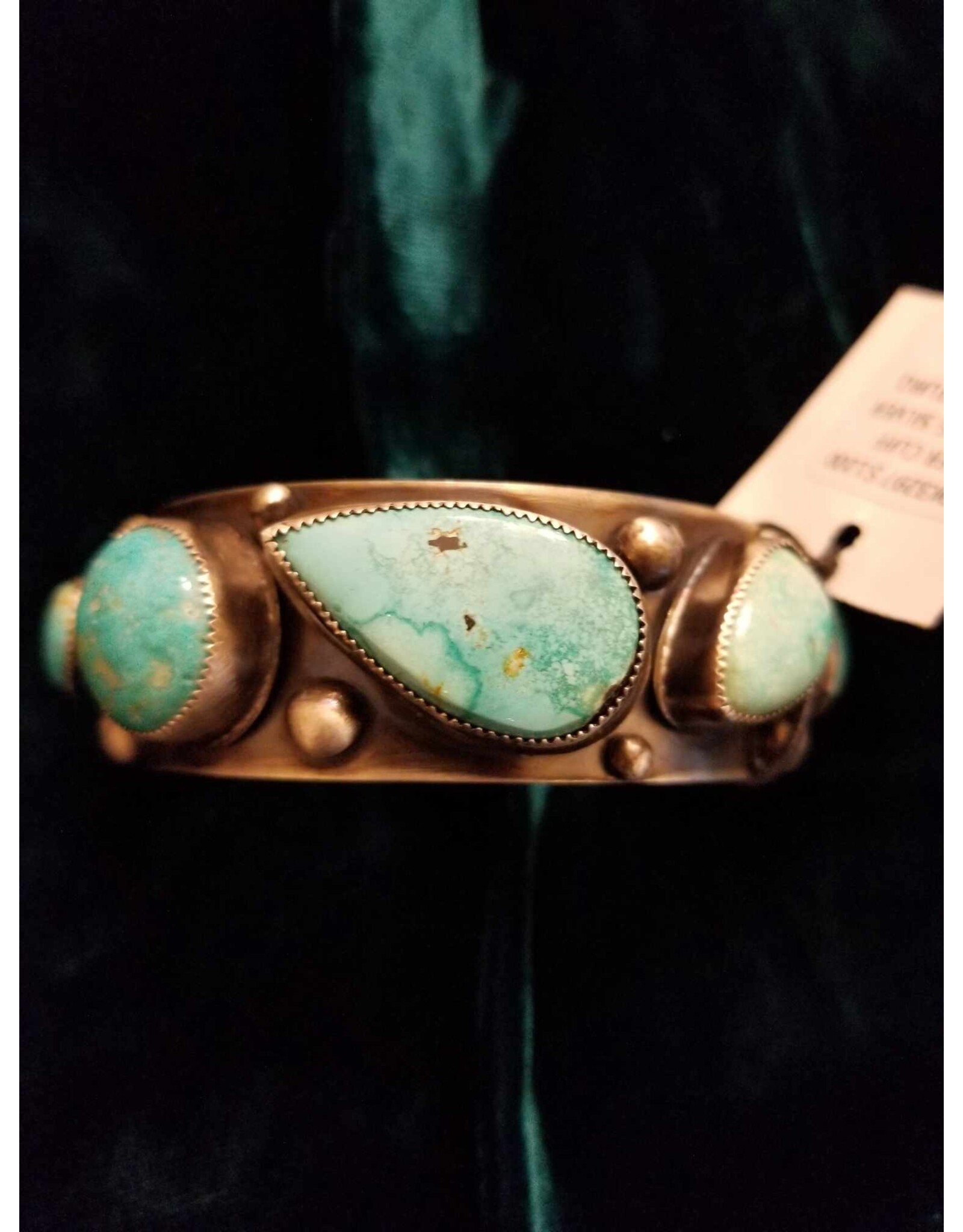 Horse Money Turquoise Ranger Cuff