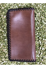 3D Rodeo Wallet Checkbook Leather