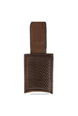 Nocona Brown Embossed with Turquoise Inlay Money Clip and Wallet