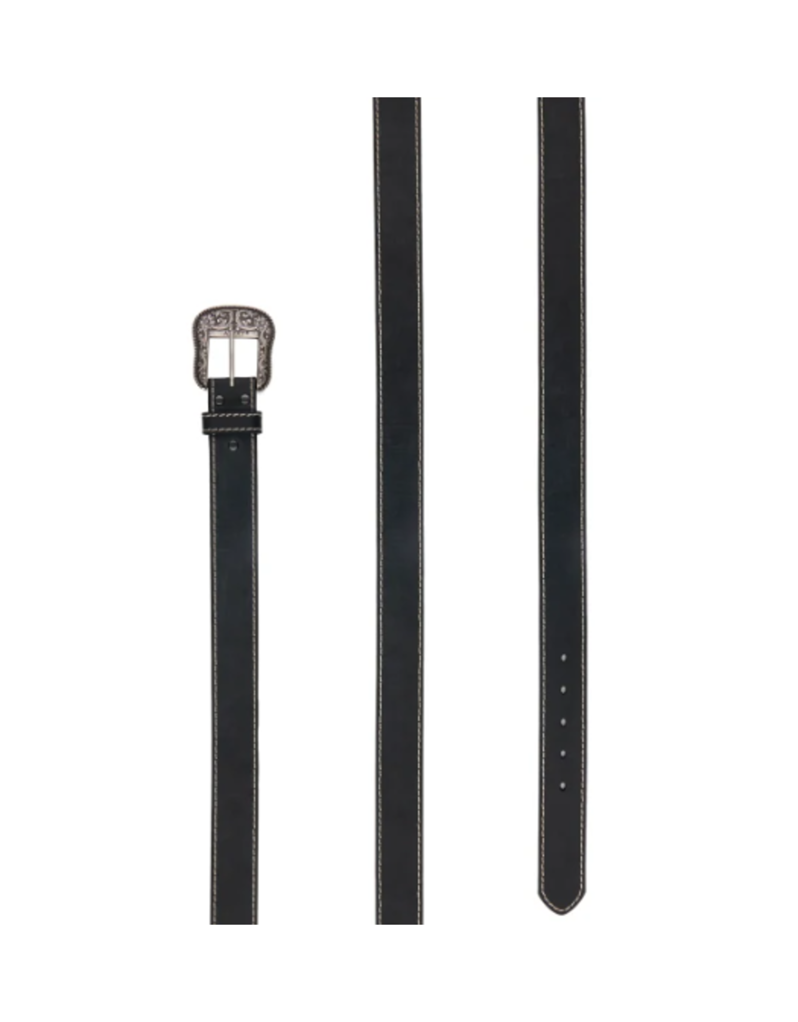 Ariat Ariat Women's Solid Black with Heavy Stitch Western Belt