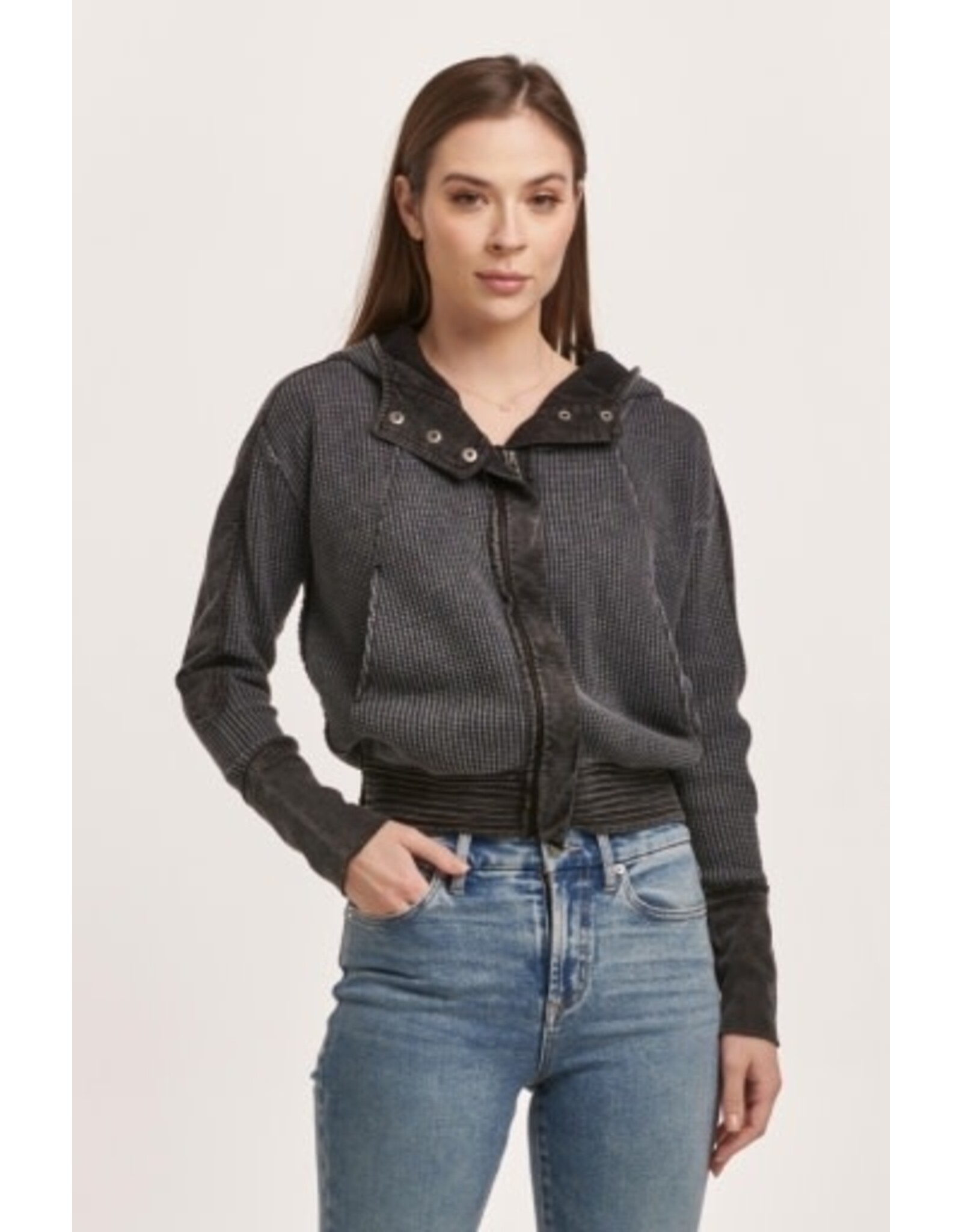 Dear John Denim Dear John Carly Zip Up Long Sleeve Jacket