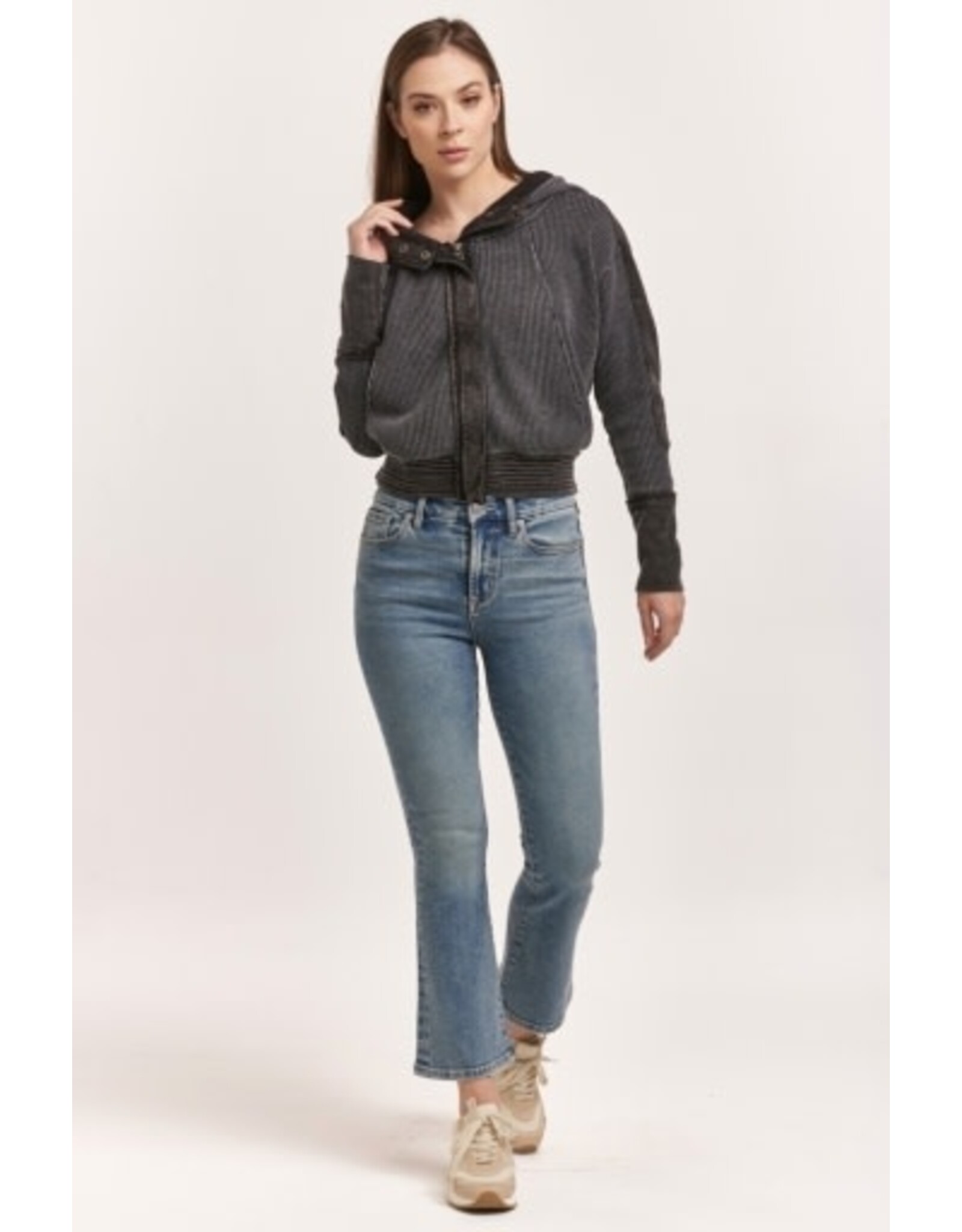 Dear John Denim Dear John Carly Zip Up Long Sleeve Jacket