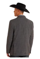 Rock & Roll Denim Rock & Roll Denim Grey Plaid Sport Coat Rock & Roll Denim Rock & Roll Denim Grey Plaid Sport Coat