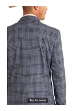 Rock & Roll Denim Rock & Roll Denim Men's Shades of Blue Plaid Sports Coat