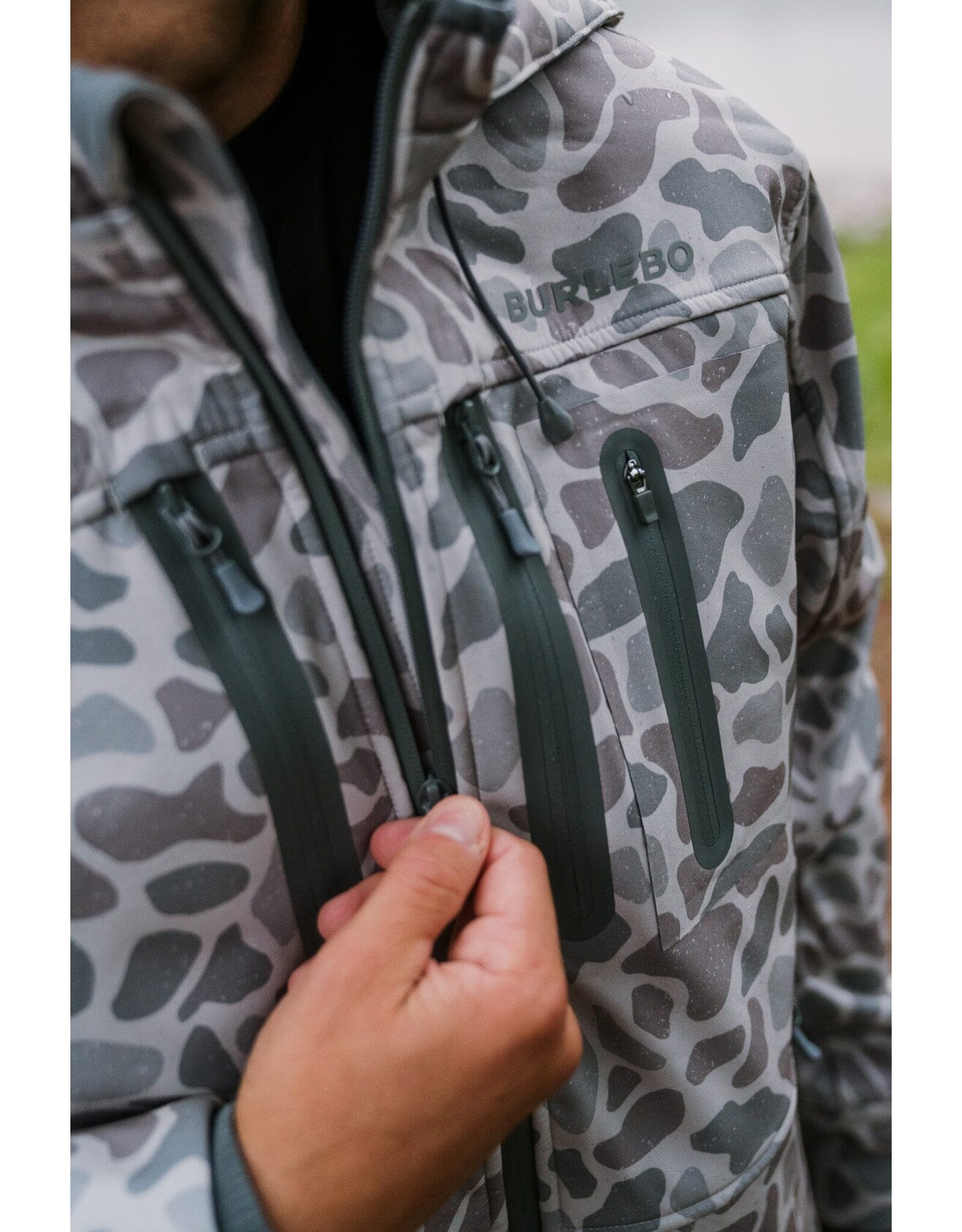 Burlebo Burlebo Challenger Jacket Classic Deer Camo