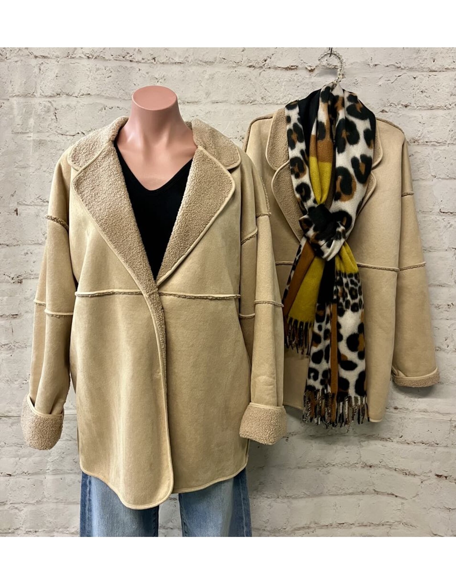 Tribal Tribal Long Sleeve Reversible Coat Nomad