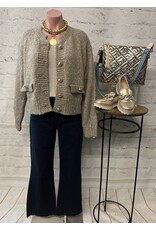 Golda Classic Button Sweater