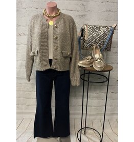 Golda Classic Button Sweater