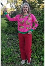 Sequin Holly Pull-Over