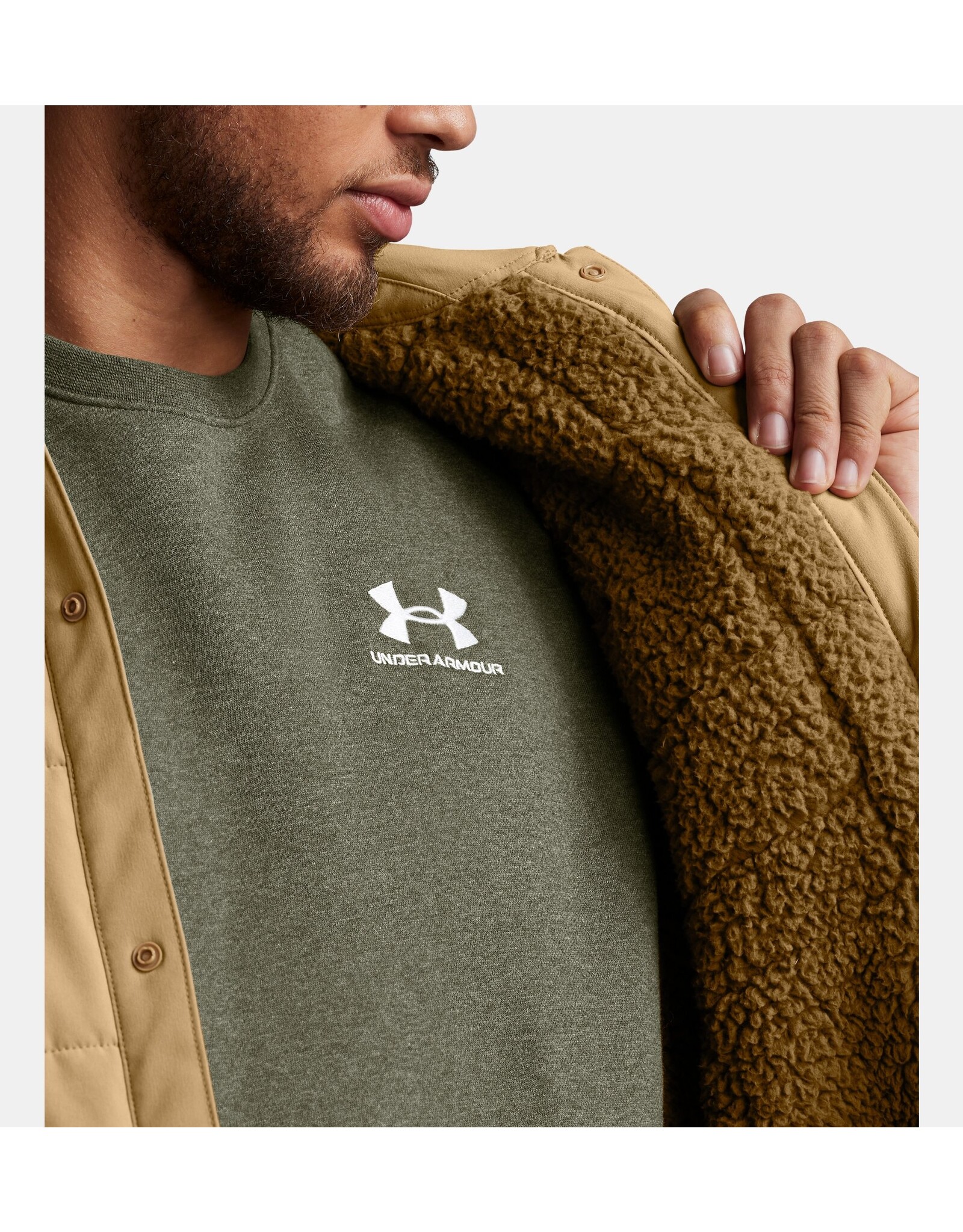 Under Armour Mens UA Expanse Quilted Shacket