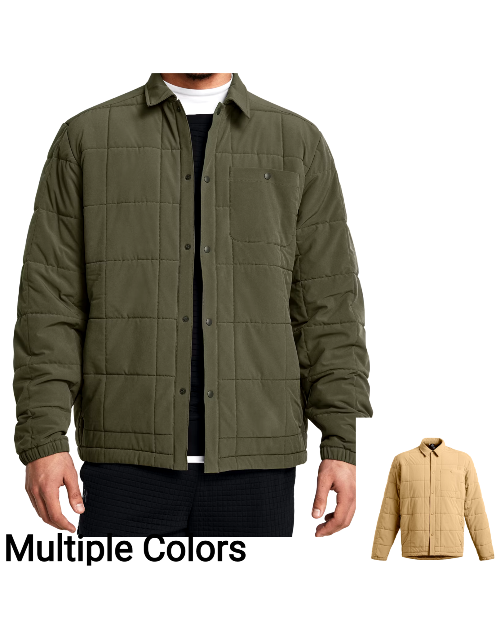 Under Armour Mens UA Expanse Quilted Shacket