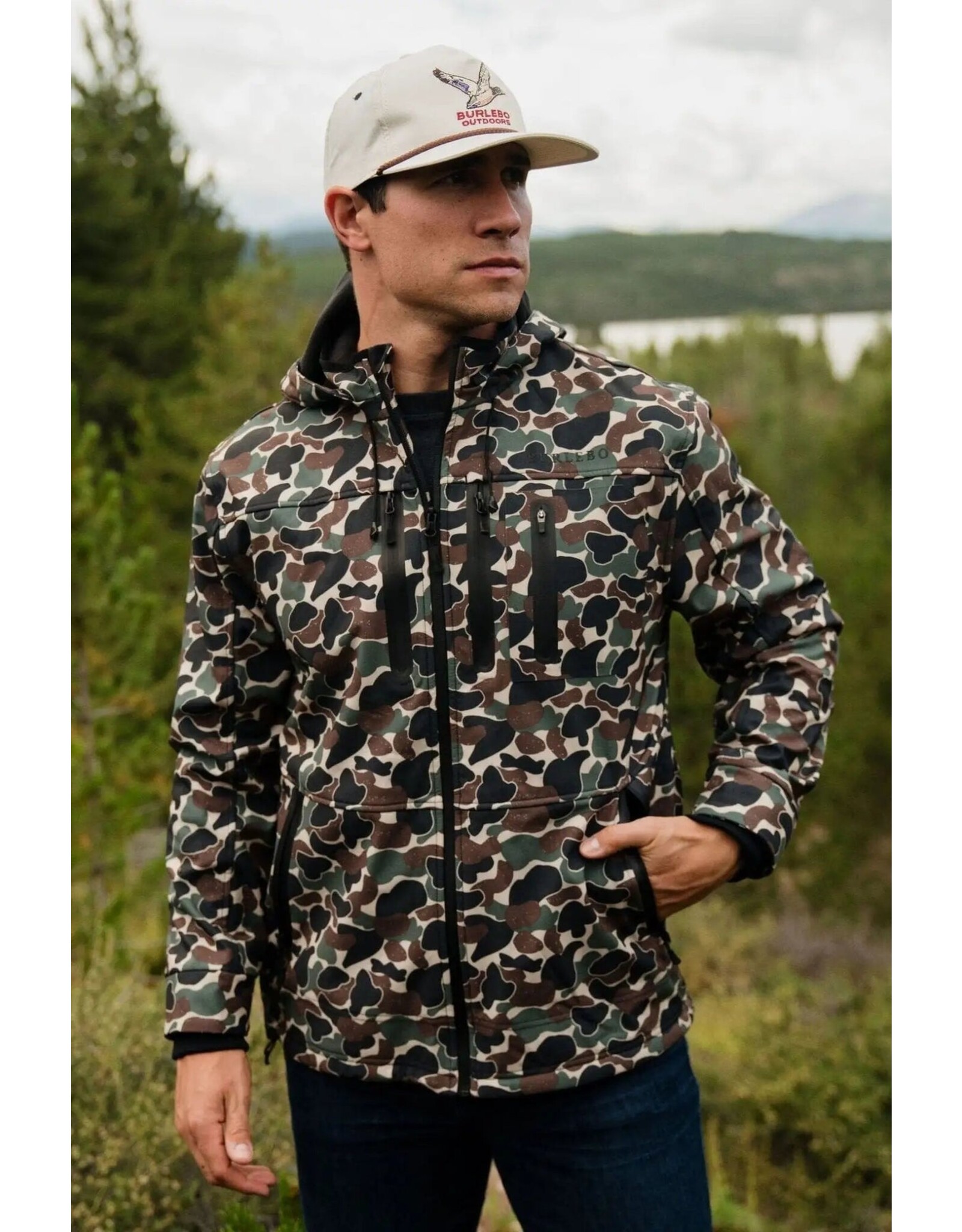 Burlebo Burlebo Challenger Jacket Throwback Camo