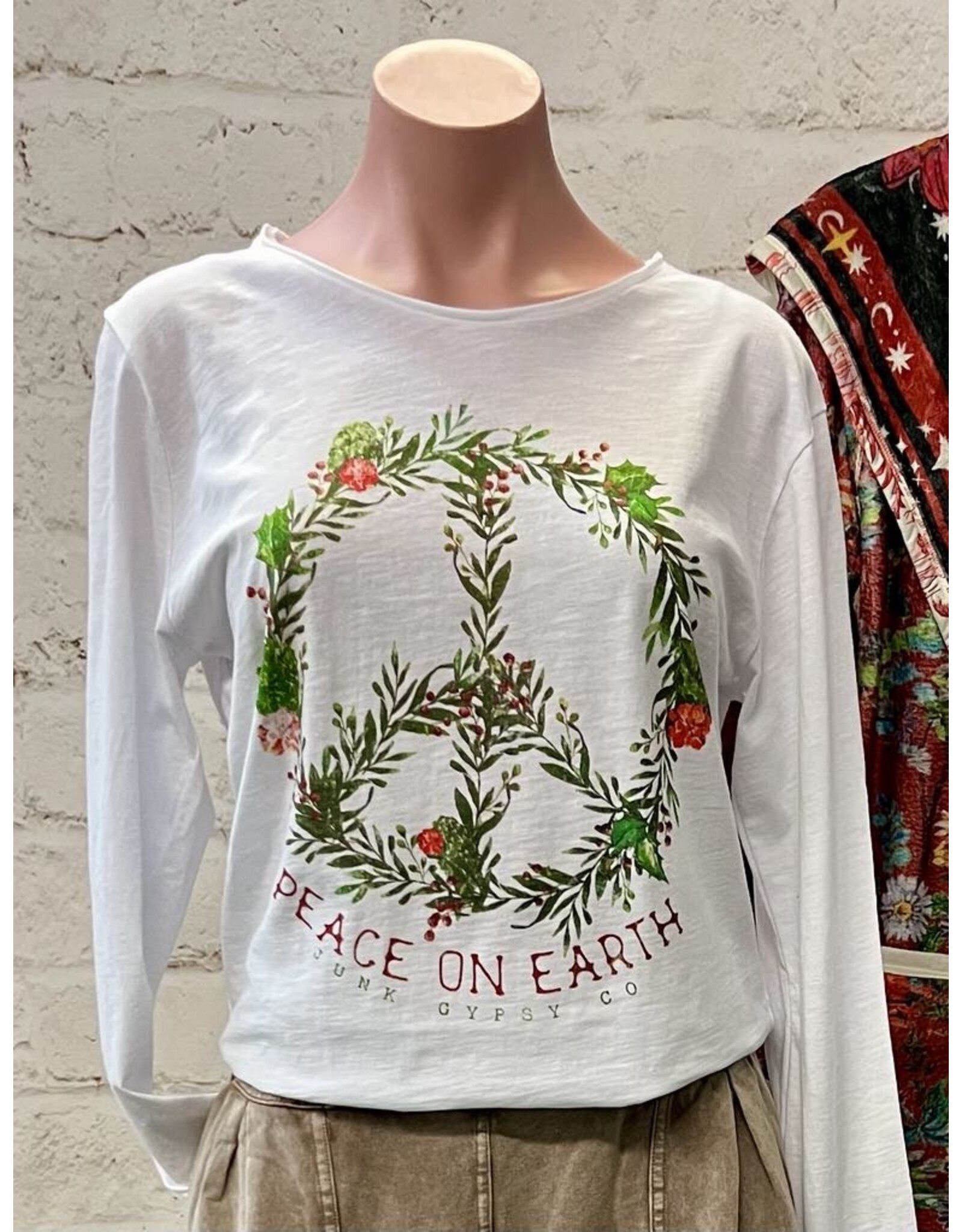 Peace T-shirt Long Sleeve
