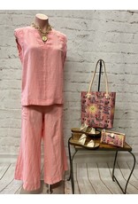 Ivy Jane Ivy Jane Linen Slouch Pocket Pant