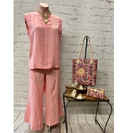 Ivy Jane Ivy Jane Linen Slouch Pocket Pant