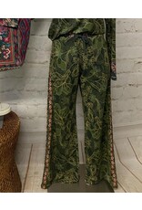 Johnny Was Johnny Was Hirz Camo Wide Leg Side Tape Pant