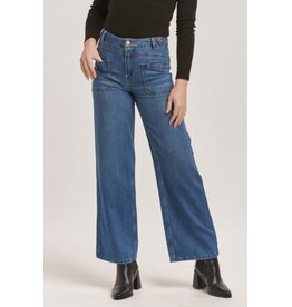 Dear John Denim Dear John Doja  High Rise Wide Leg Ankle Jean Peninsula