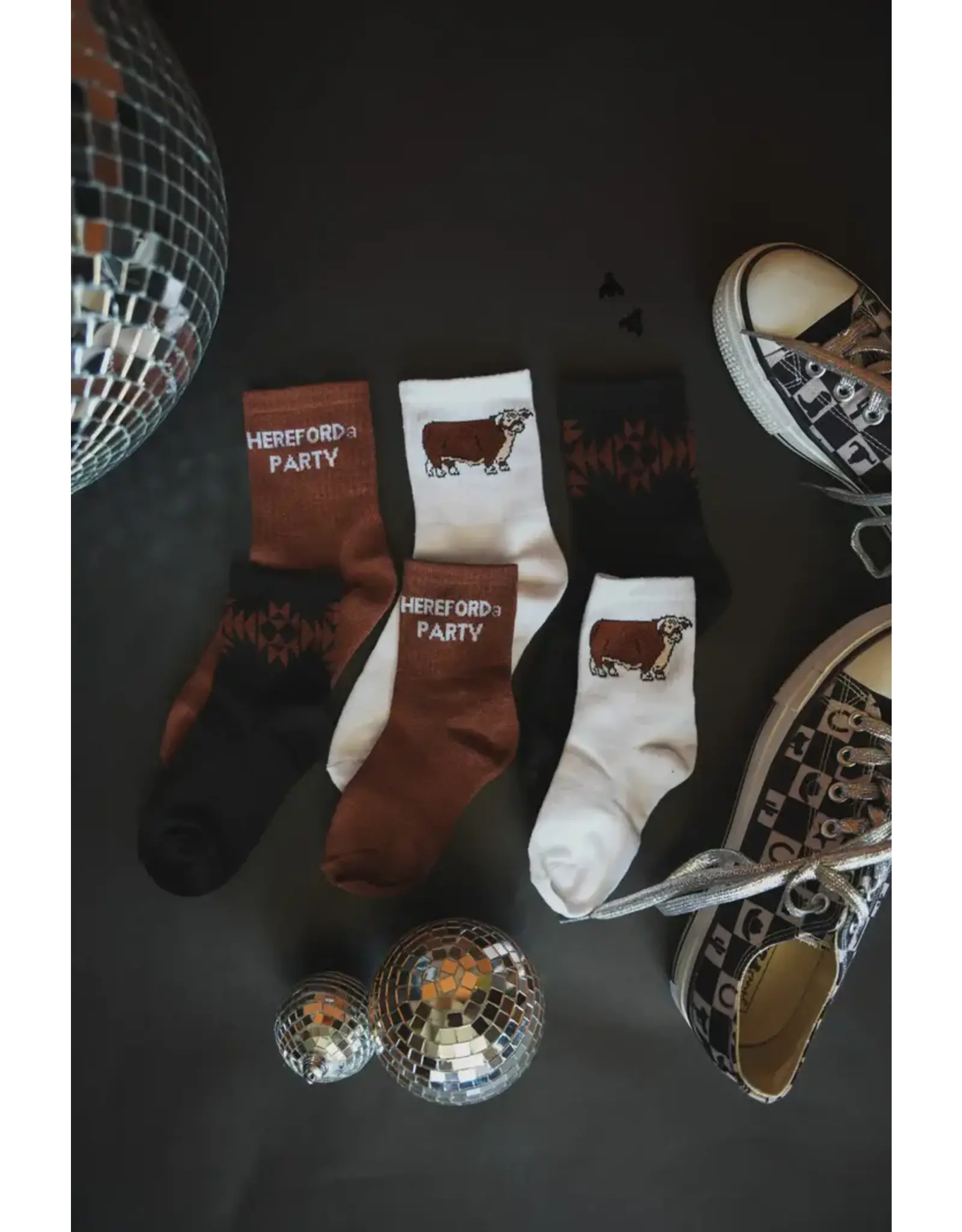 2 Fly Co. Sock Em Silly Hereford Sock Bundle