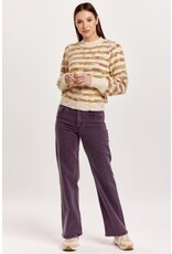 Dear John Denim Dear John Holly High Rise Straight Jeans Purple Plum