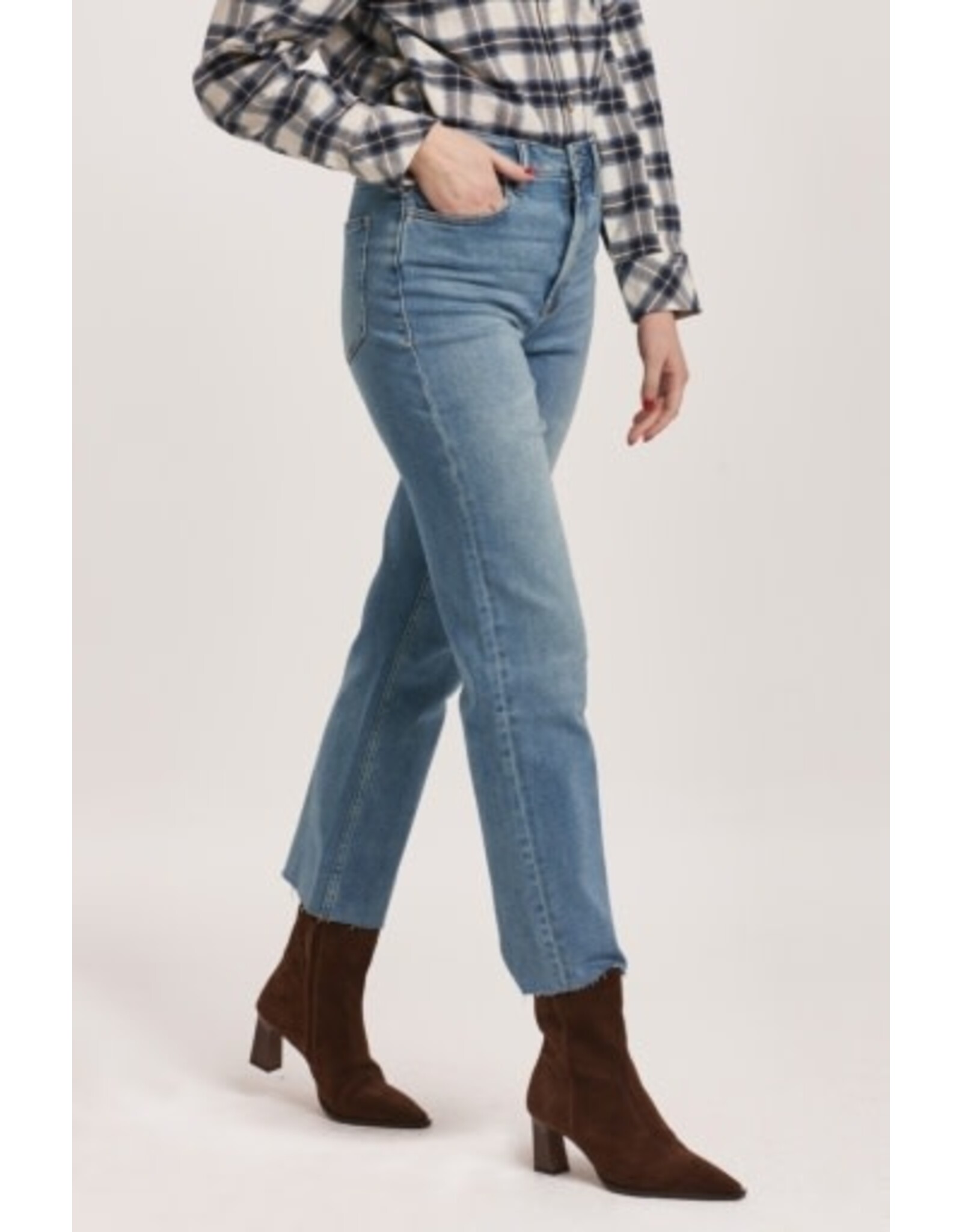 Dear John Denim Dear John 90s High Rise Ankle Straight Jeans