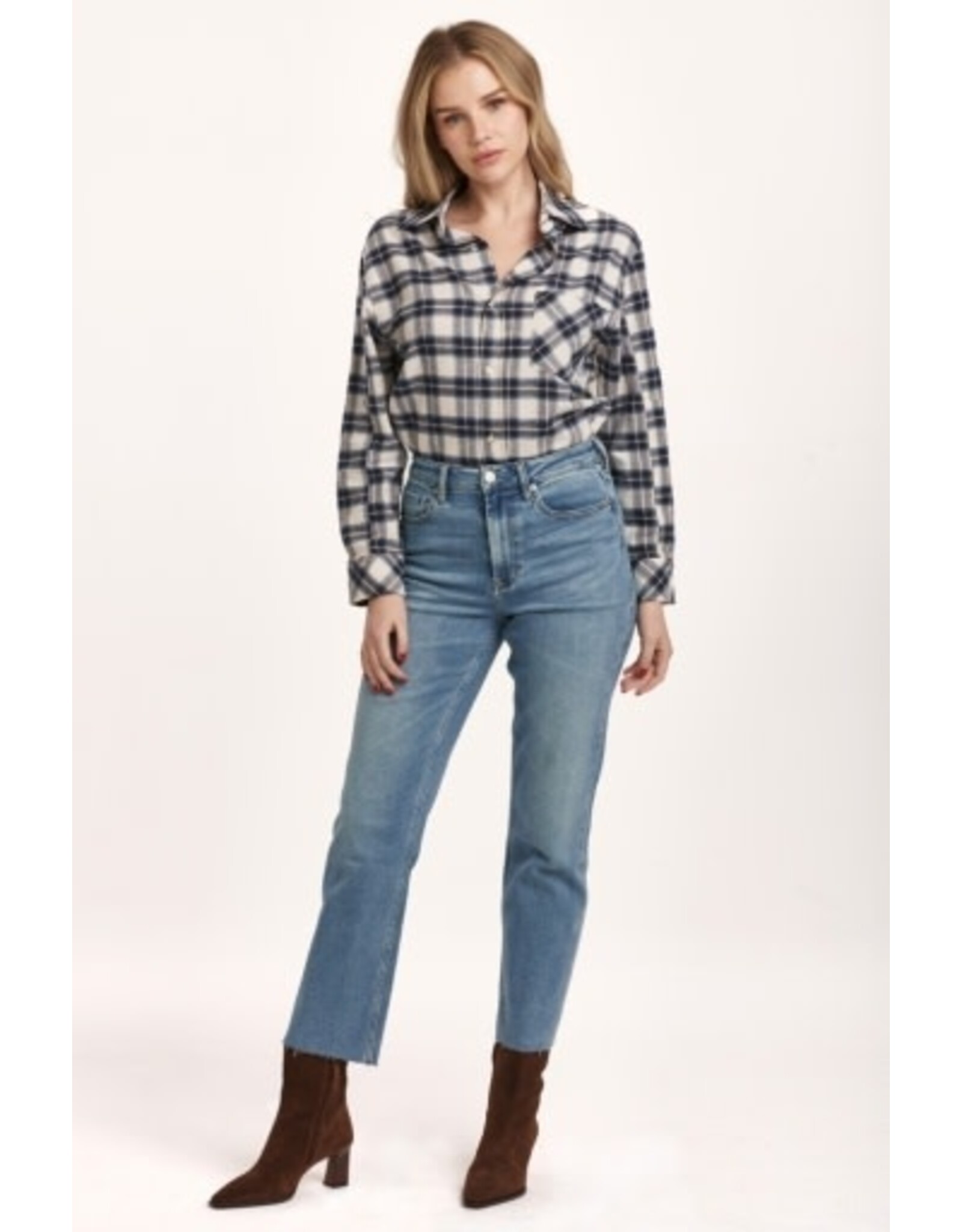 Dear John Denim Dear John 90s High Rise Ankle Straight Jeans