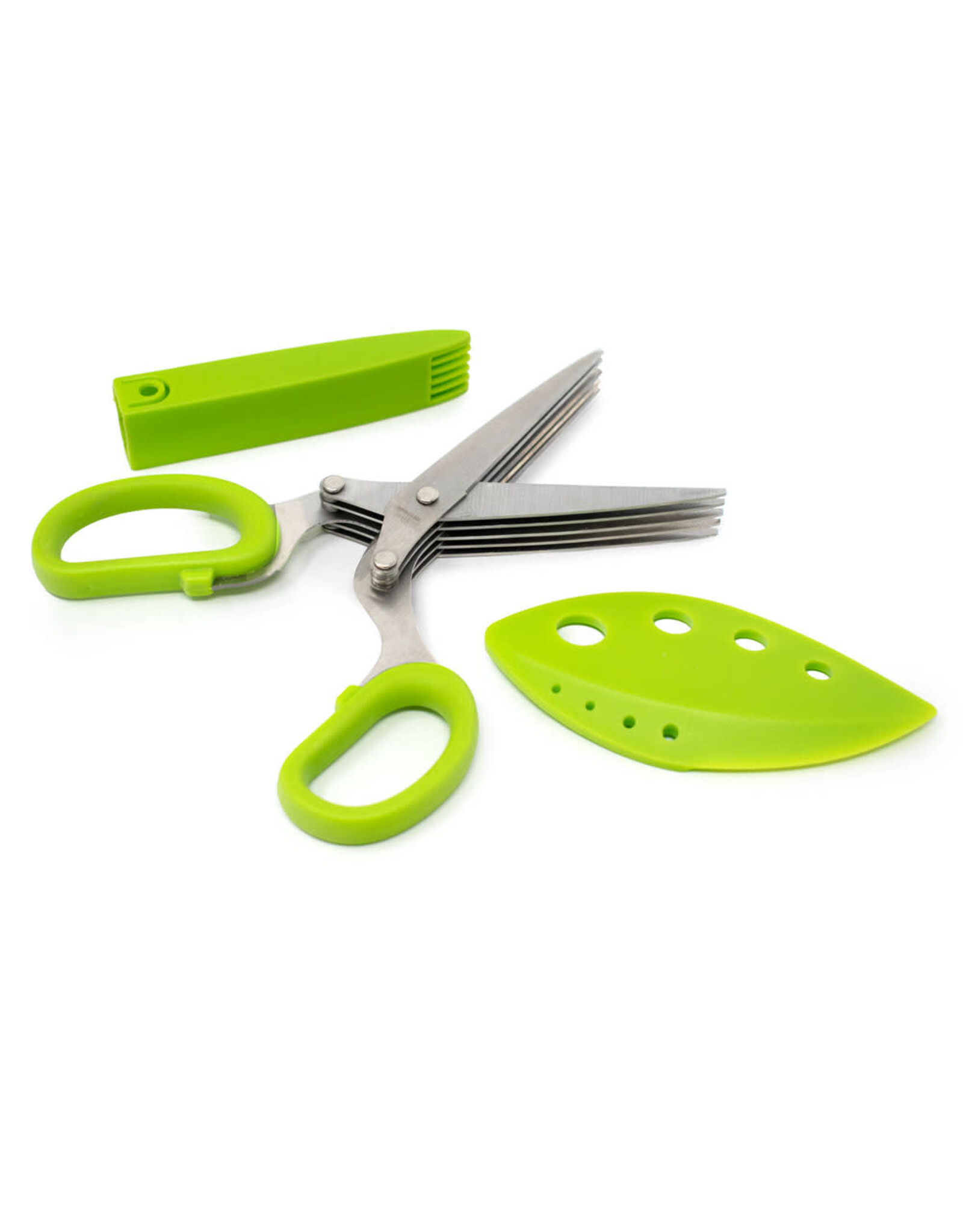 Herb Scissors With Blade Cleaner & Herb Stripper