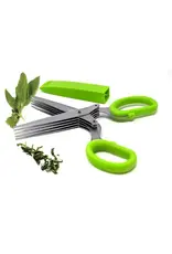 Herb Scissors With Blade Cleaner & Herb Stripper