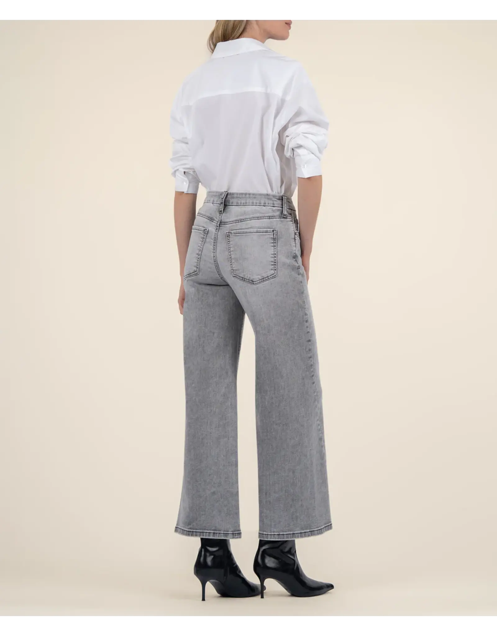 Kut from the Kloth / STS Blue KUT Meg High Rise Wide Leg - Stride w/ Grey Base Wash