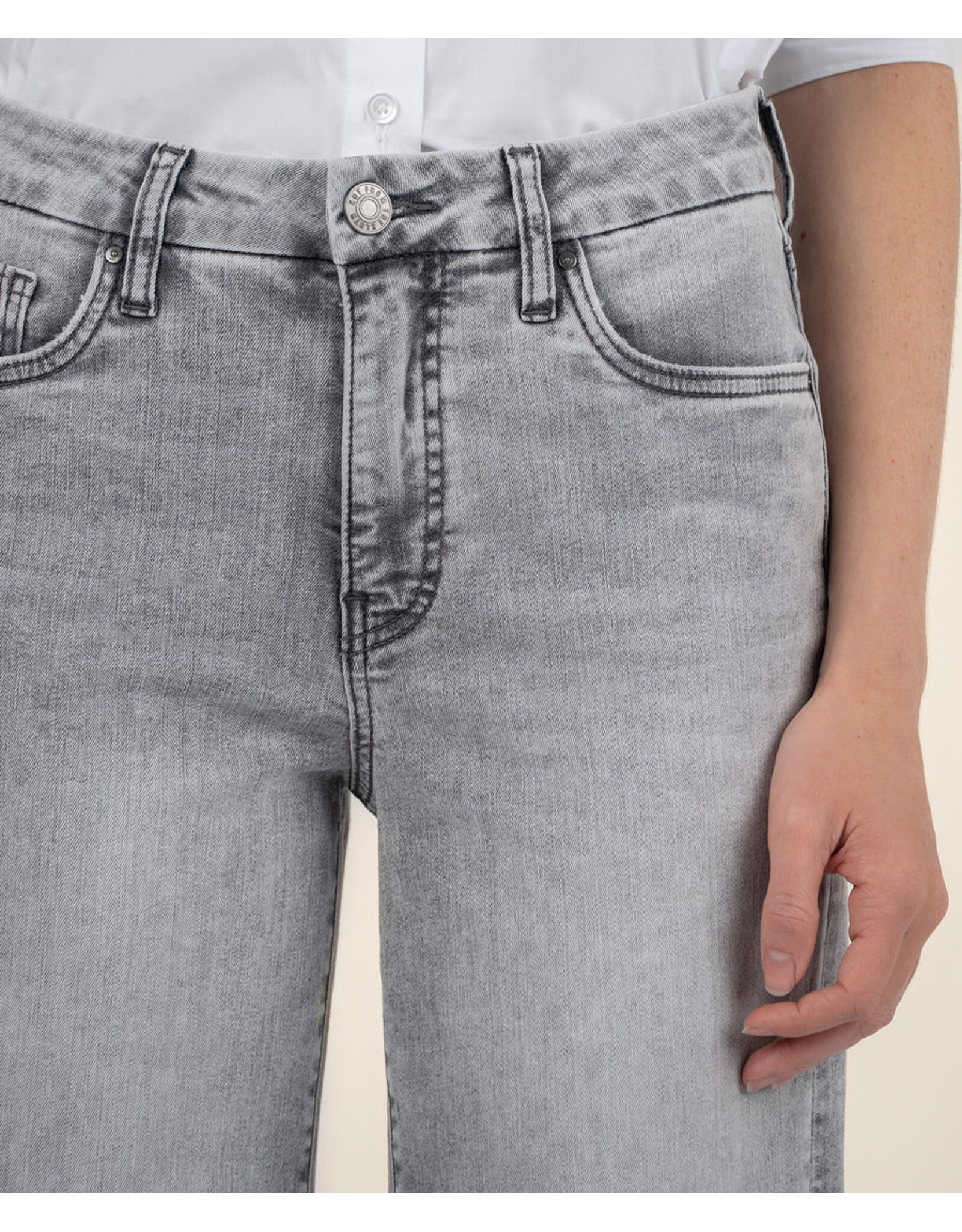 Kut from the Kloth / STS Blue KUT Meg High Rise Wide Leg - Stride w/ Grey Base Wash